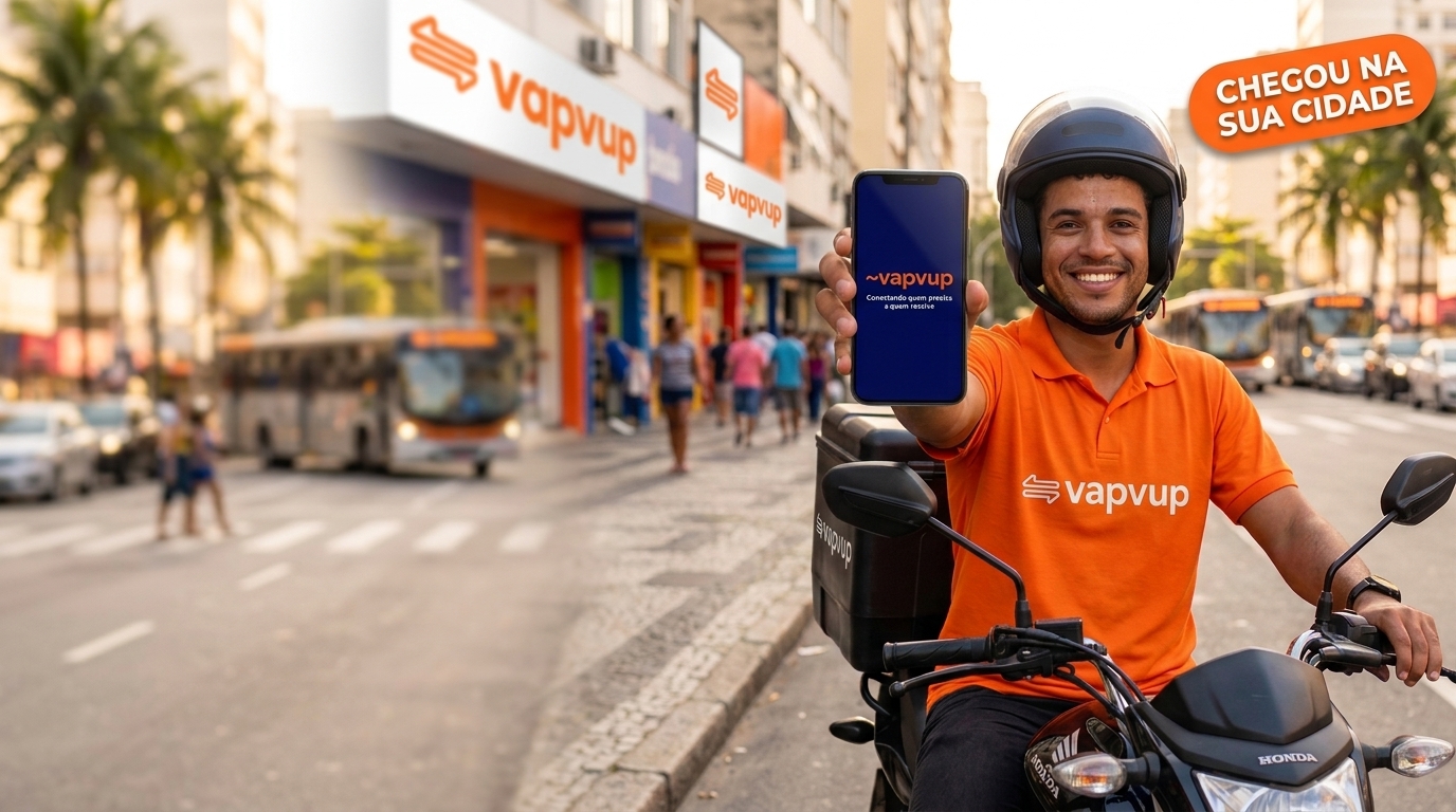 Motoboy Vapvup — chegou na sua cidade